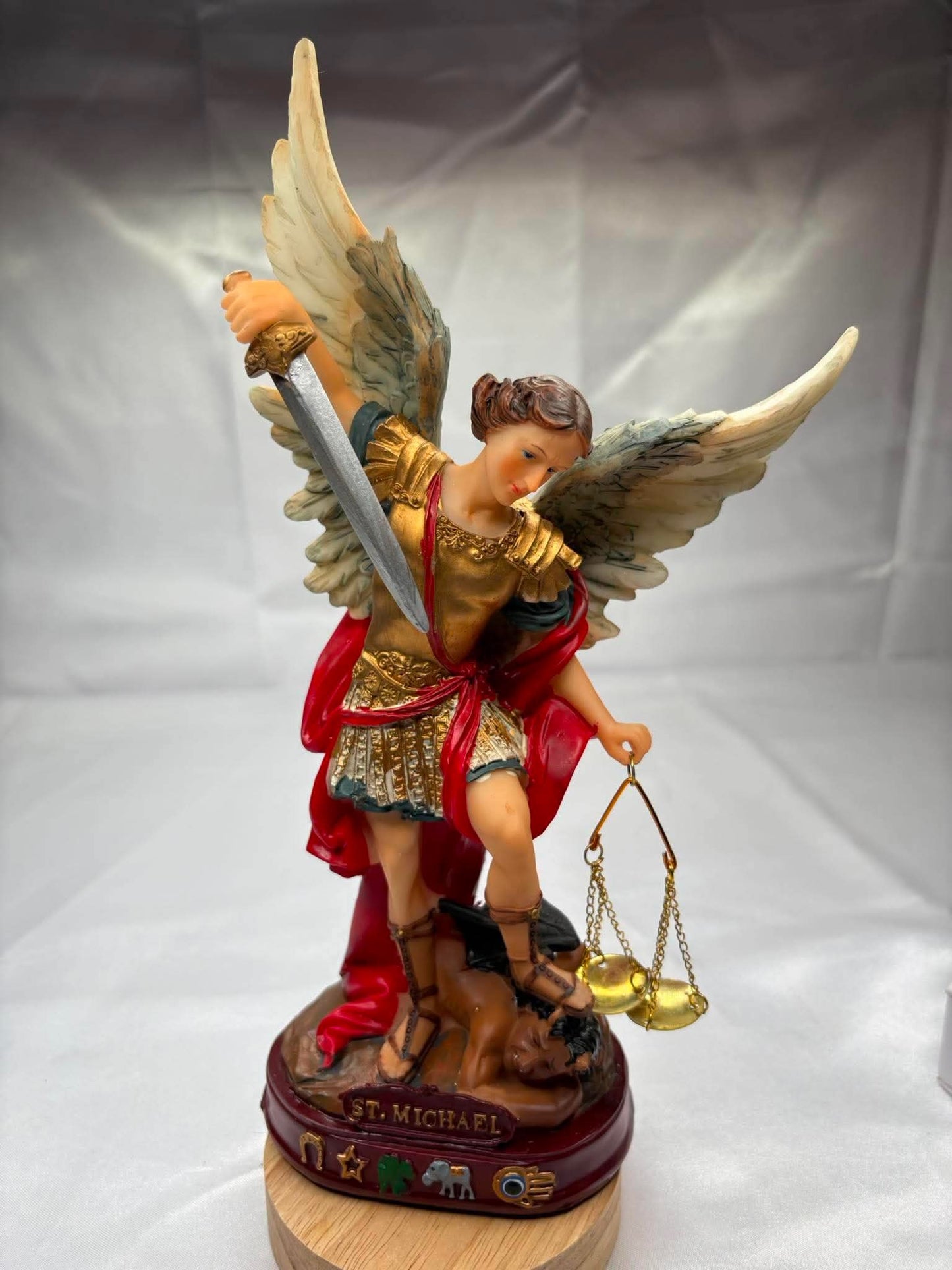 11" Saint Michael Statue