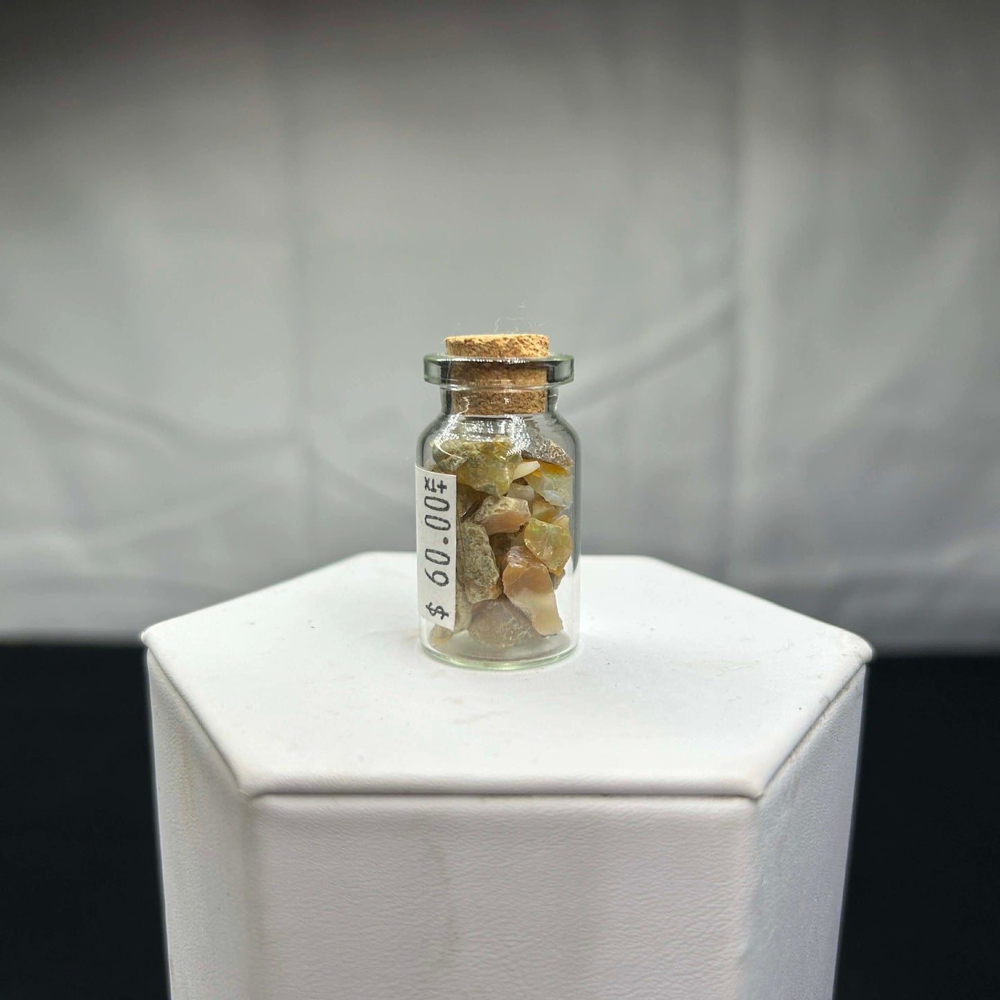 Ethiopian Opal chip Jars