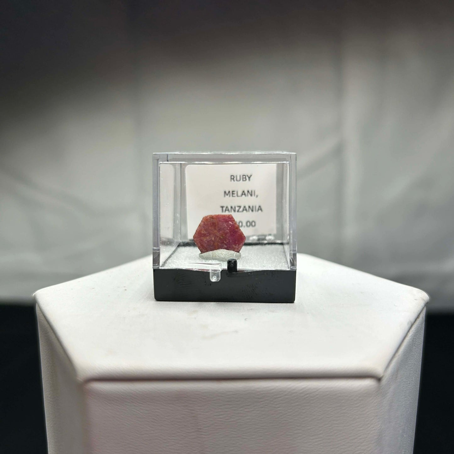 Ruby (Melani Tanzania) Raw Peaky Specimen
