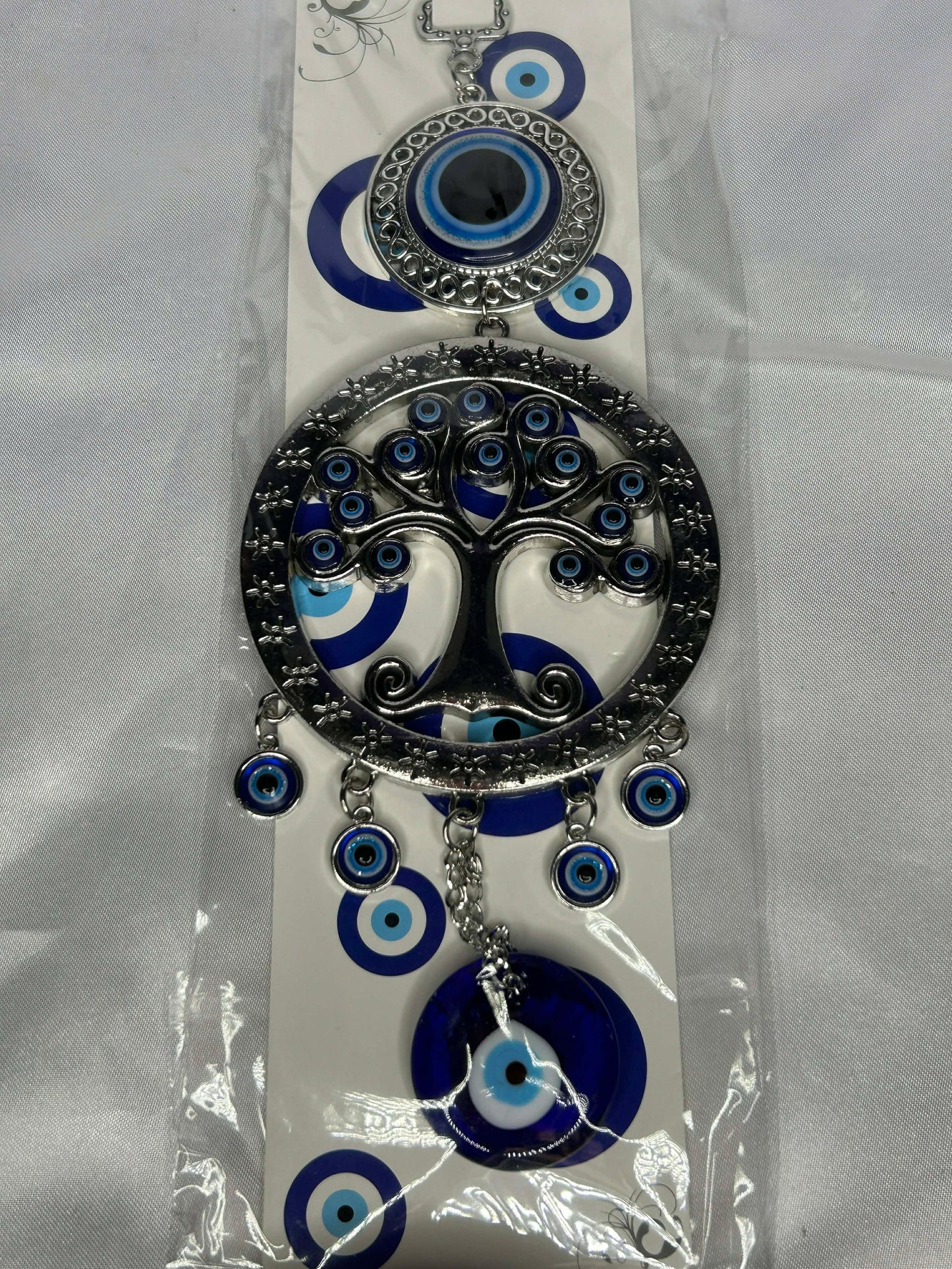 Evil Eye Tree Of Life Wind Chime