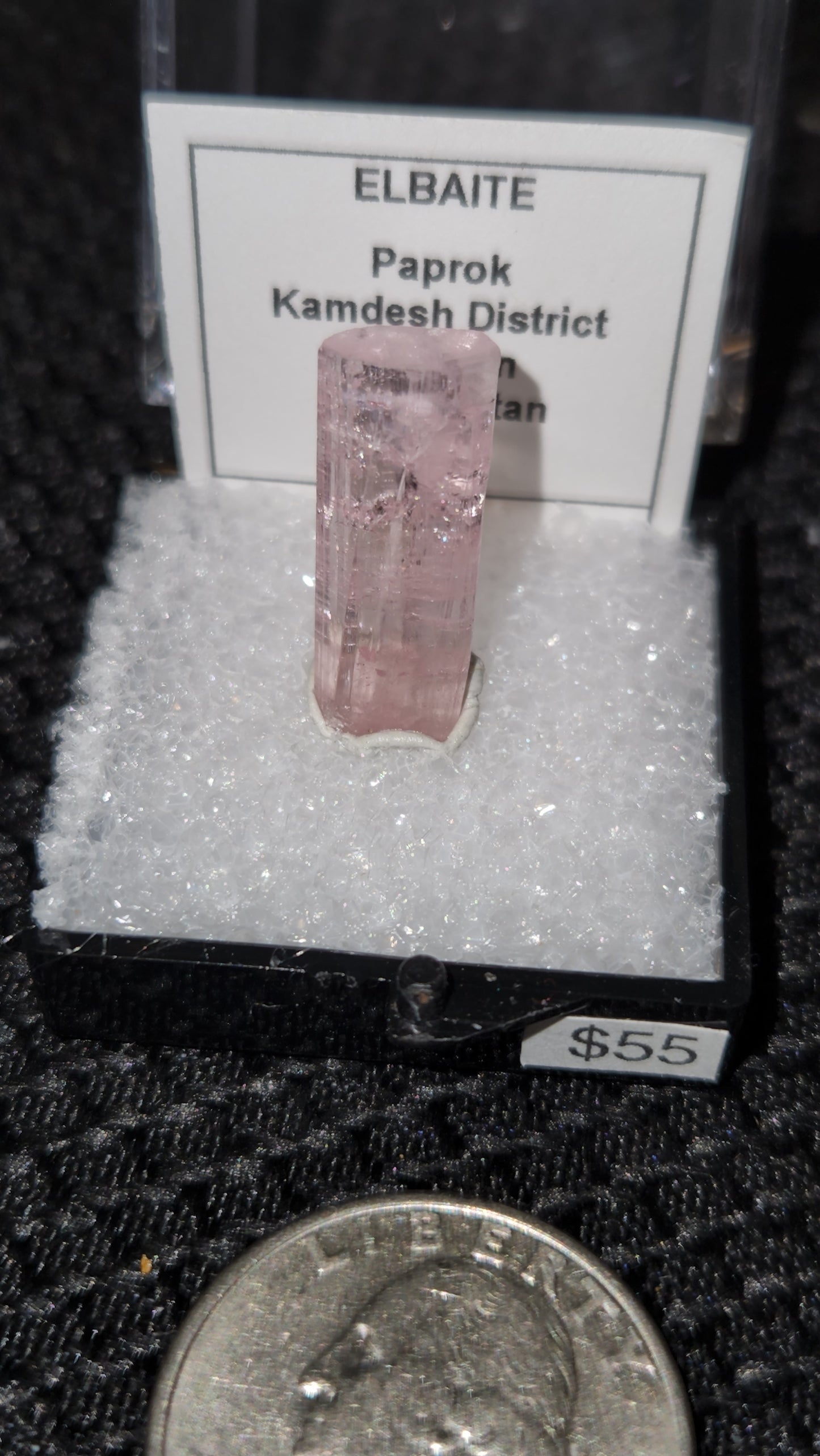Elbaite - Nilaw-Kolum Afghanistan