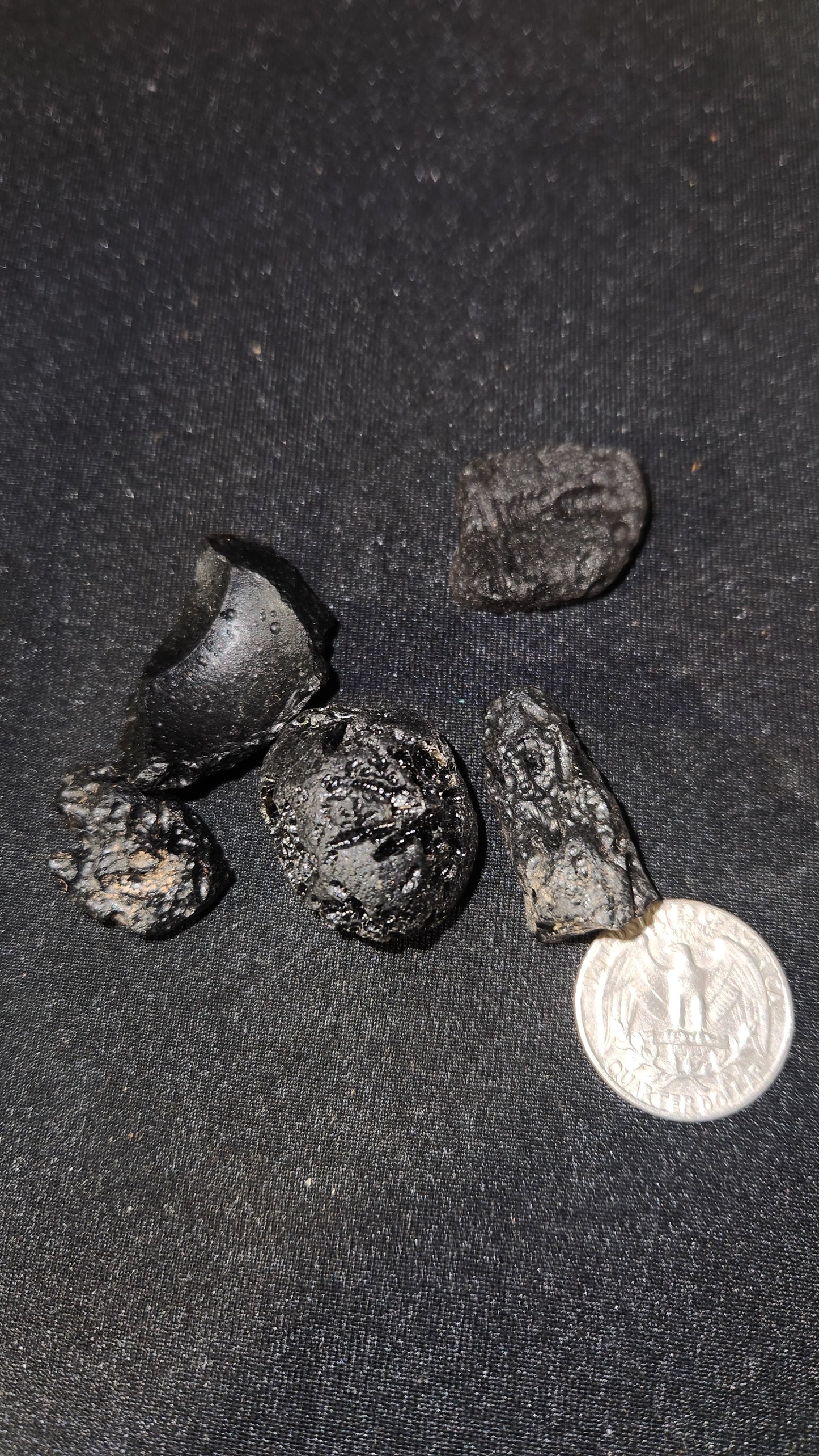 Tektite tumble