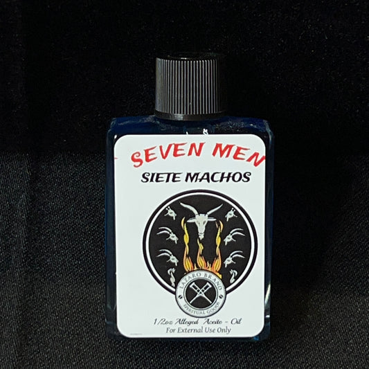 Seven Men (Siete Machos) Oil/Aceite - 1 oz.