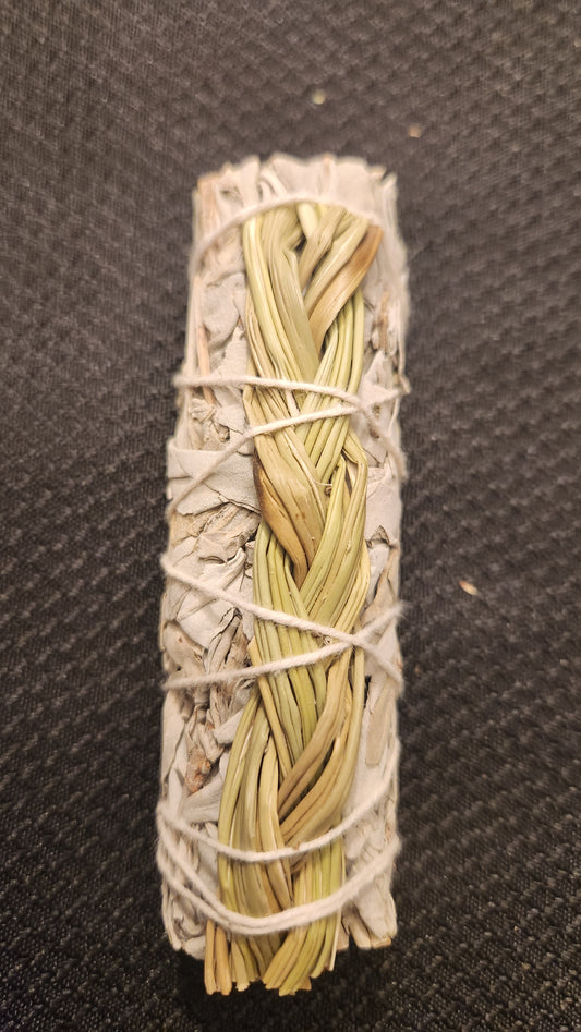 White sage with sweetgrass