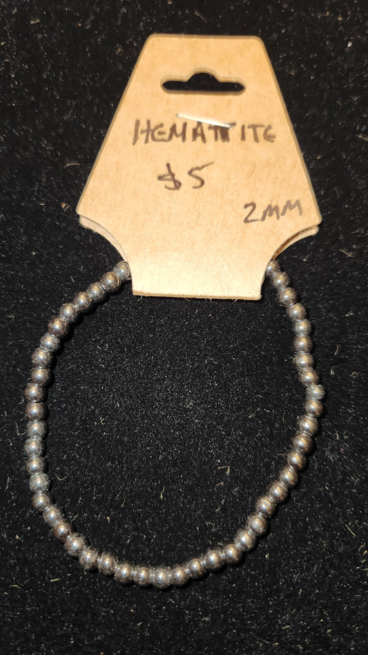 Hematite Bracelet 2mm