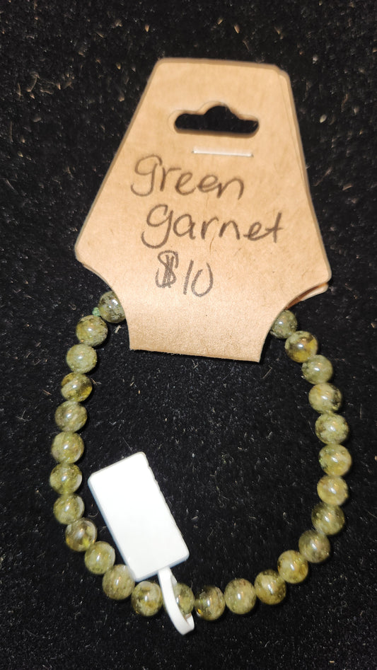 Green Garnet Bracelet