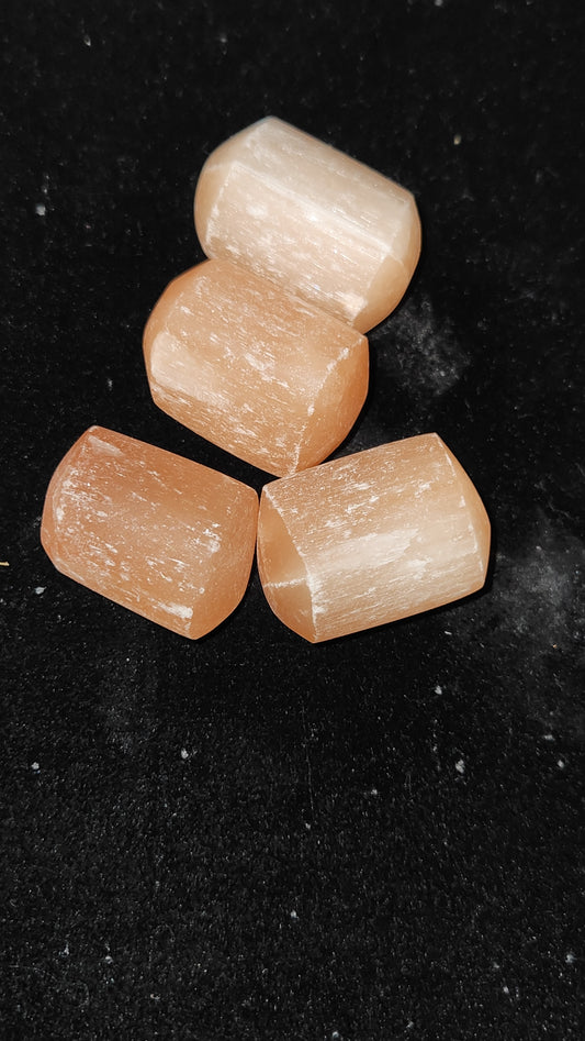 Peach Selenite Tumble