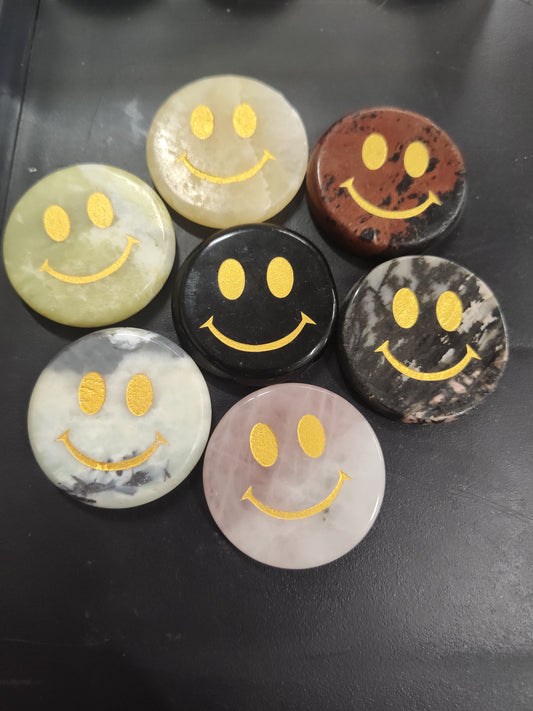 Variety Smiley Faces Tumbles