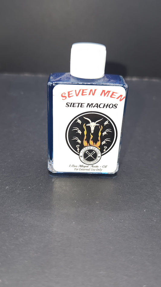 Seven Men (Siete Machos) Oil/Aceite - 1/2 oz.