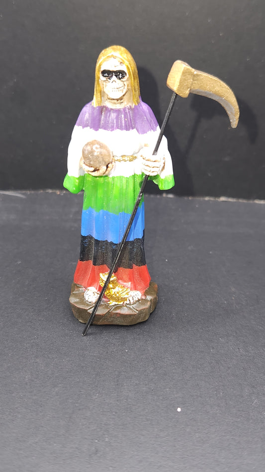 Santa Muerte - Multi-color - 4"