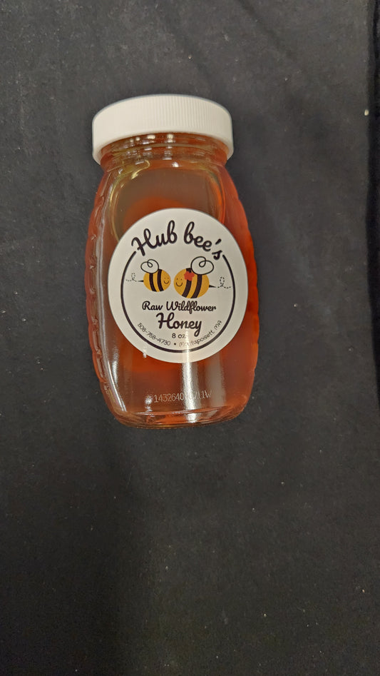 Raw Wildflower Honey - 8oz.