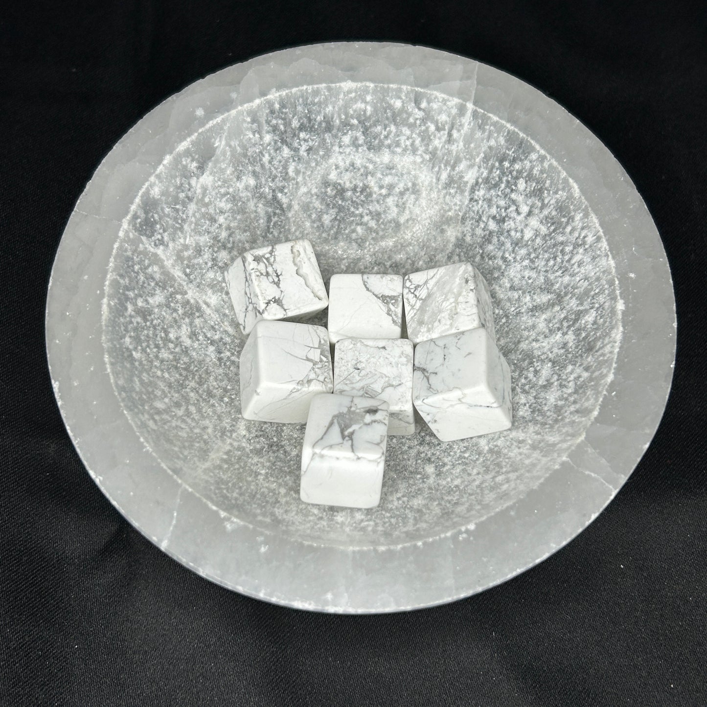 Howlite Cubes