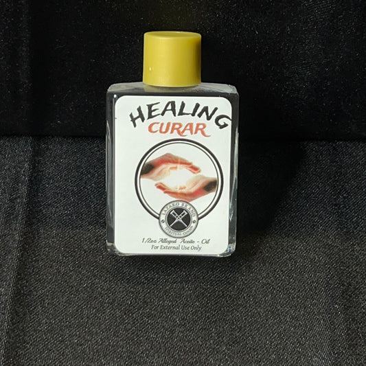 Healing (Curar) Oil/Aceite - 1/2 oz