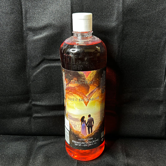 (Ohli~Way) Honey Love, Miel de Amor, Premium Cologne - 33.8 fl.oz