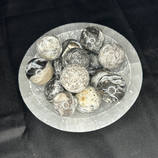 Sphalerite Tumbled Spheres