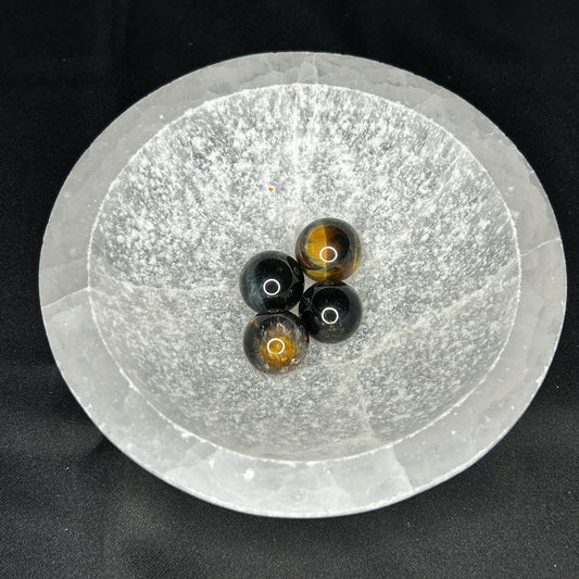 Blue Tigers Eye Mini Spheres
