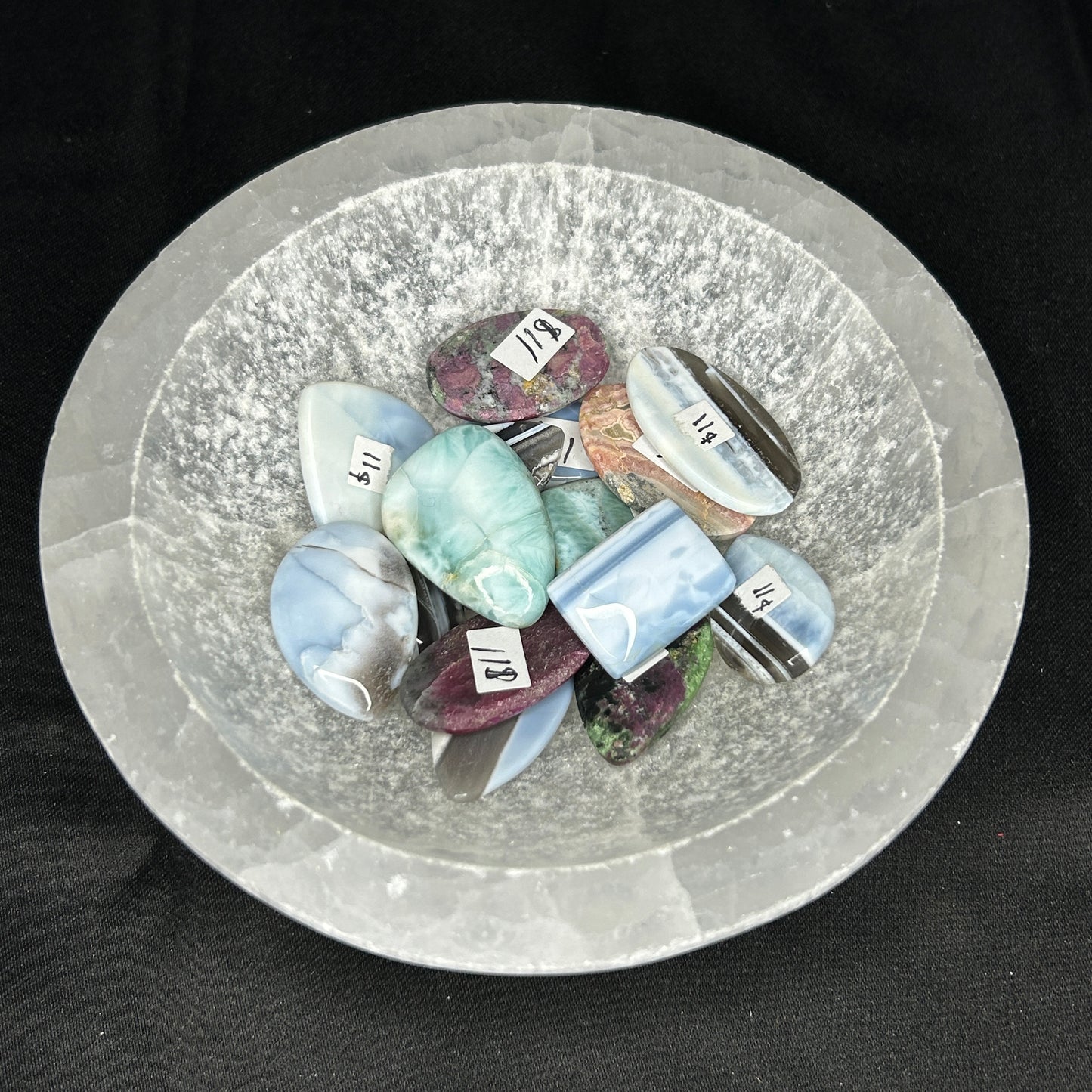 Assorted Cabochons ($11)Tumbles