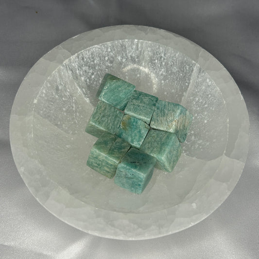 Amazonite Cubes Tumbles