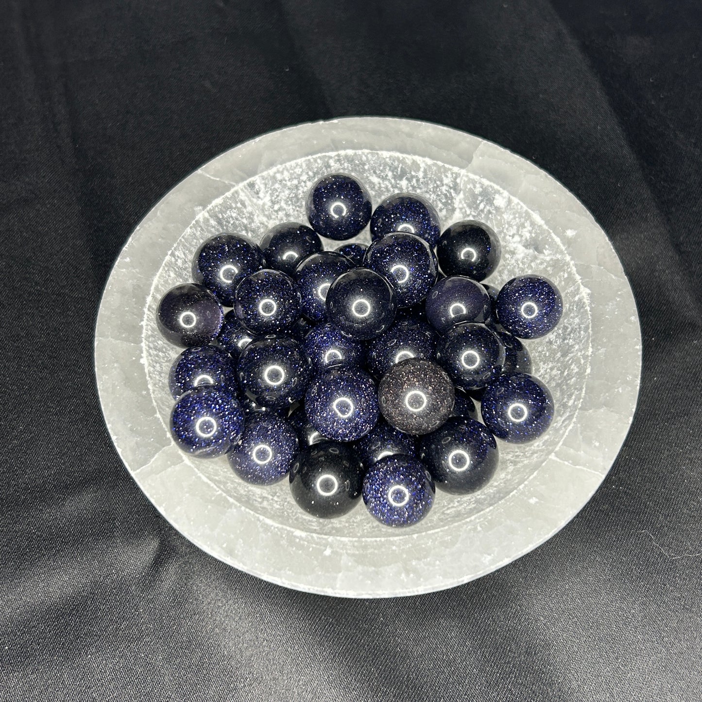 Blue Sandstone Mini Spheres
