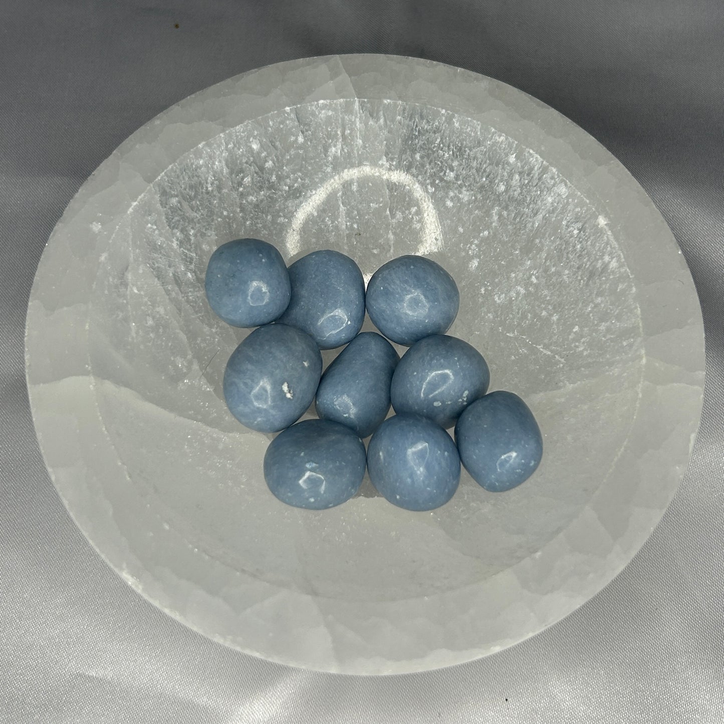 Angelite Tumbles