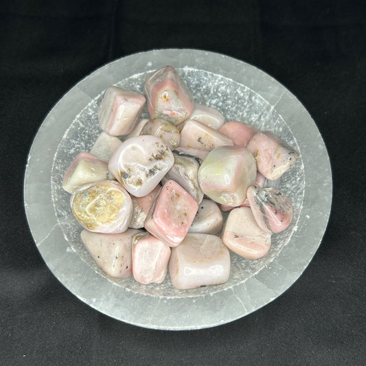Pink Opal Tumbles