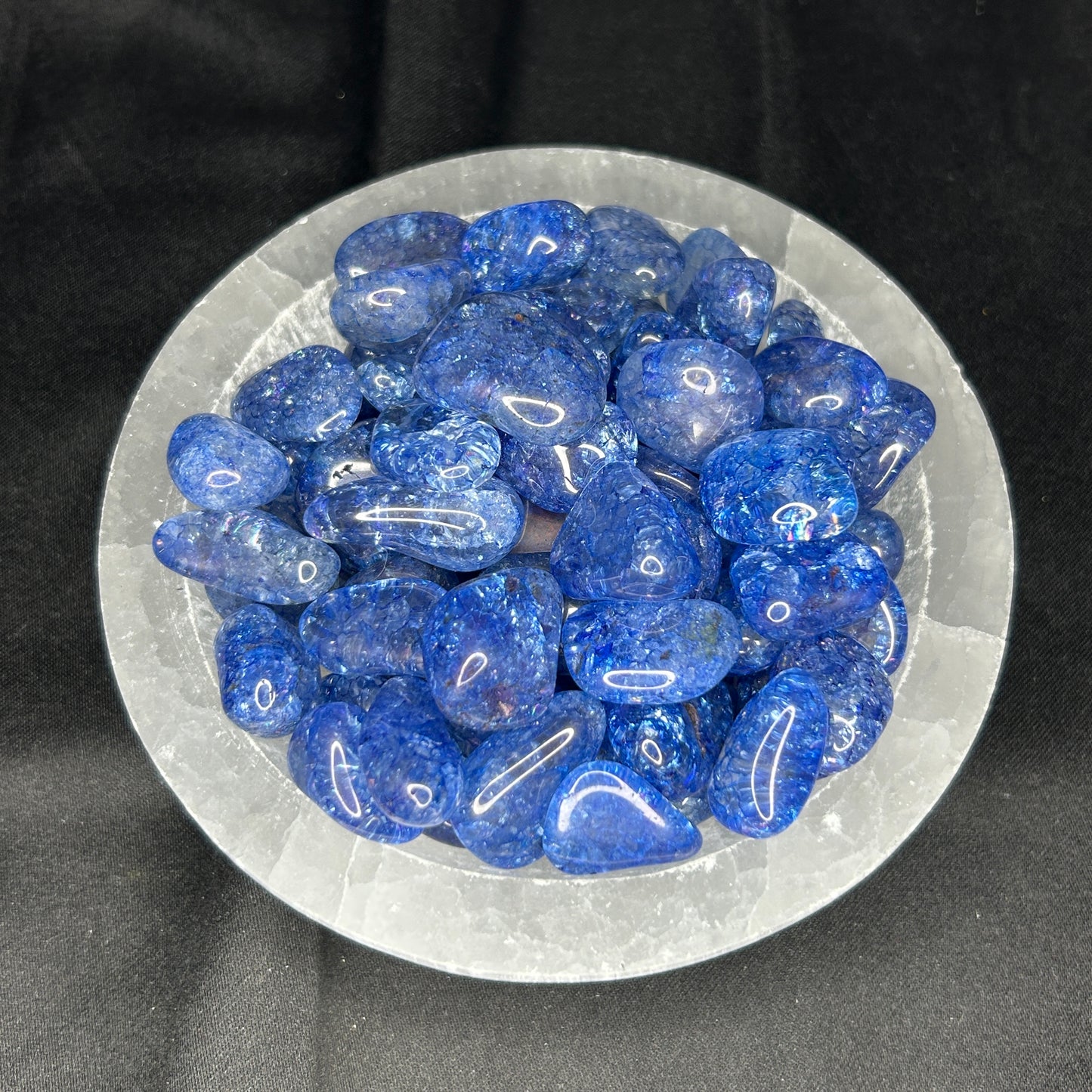 Crackle Quartz (Blue)