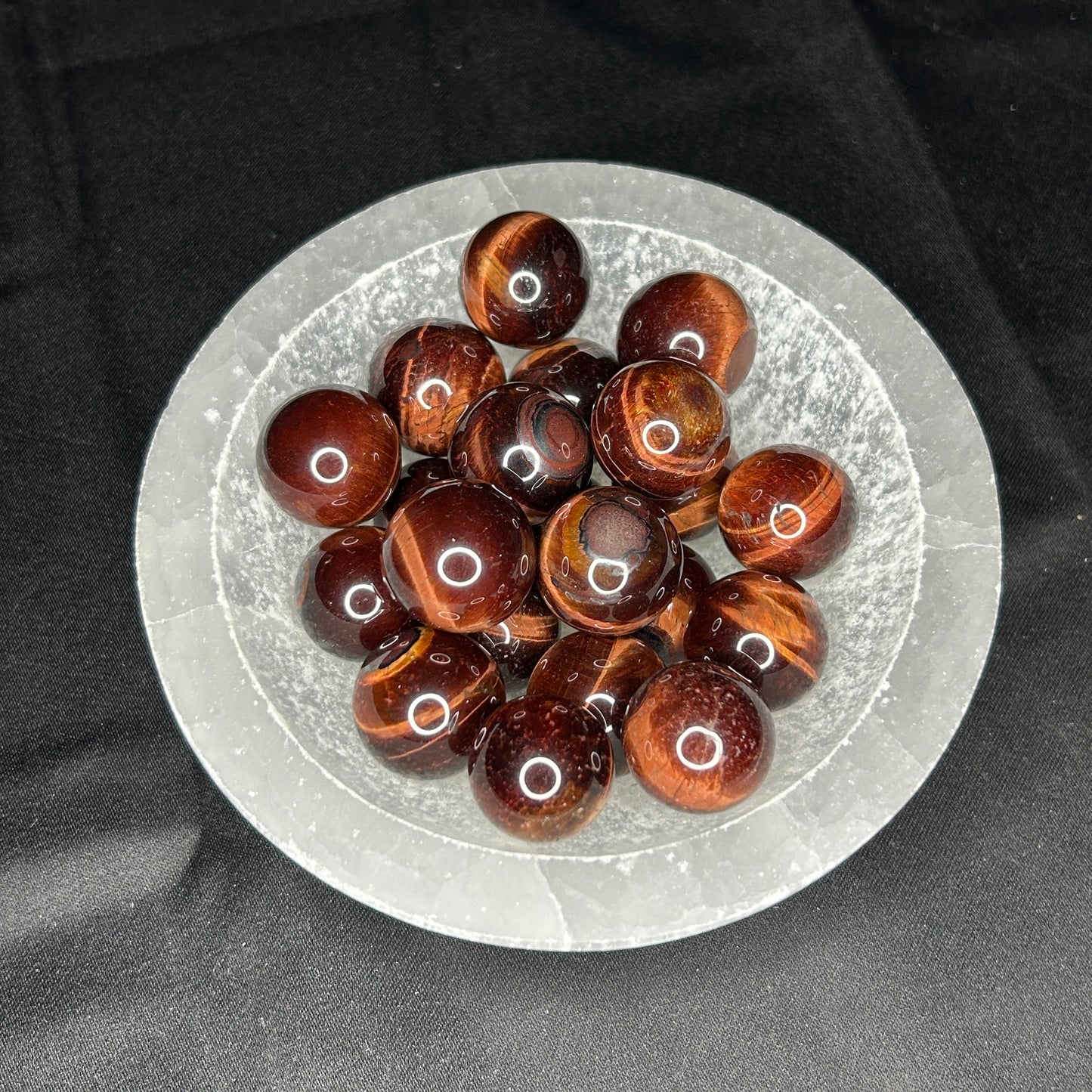 Red Tigers Eye (Small Spheres)