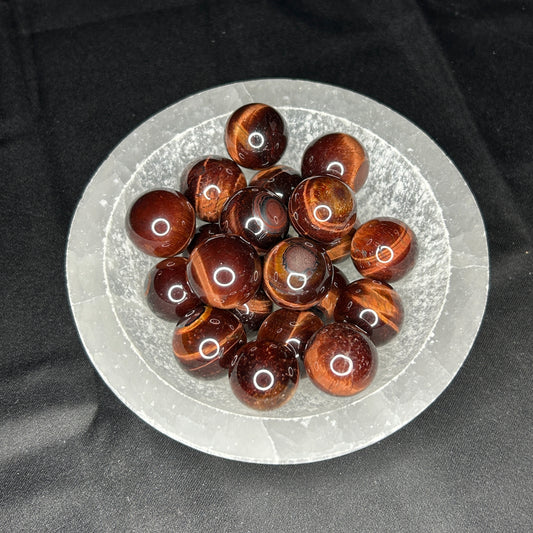 Red Tigers Eye (Small Spheres)