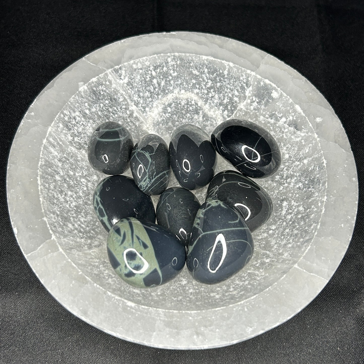 Spiderweb Jasper Tumbles