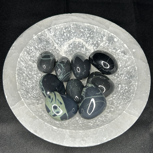 Spiderweb Jasper Tumbles