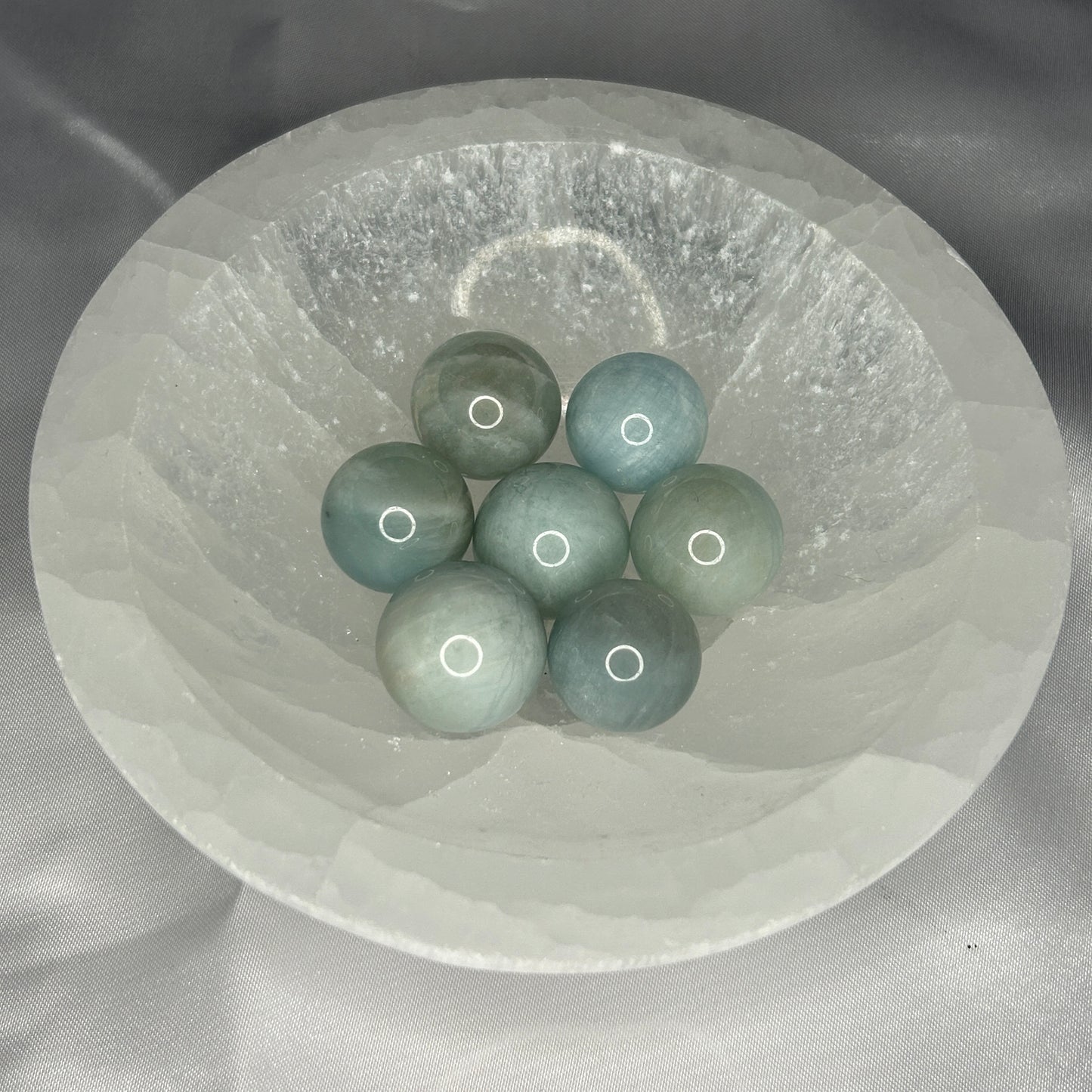 Aquamarine Spheres