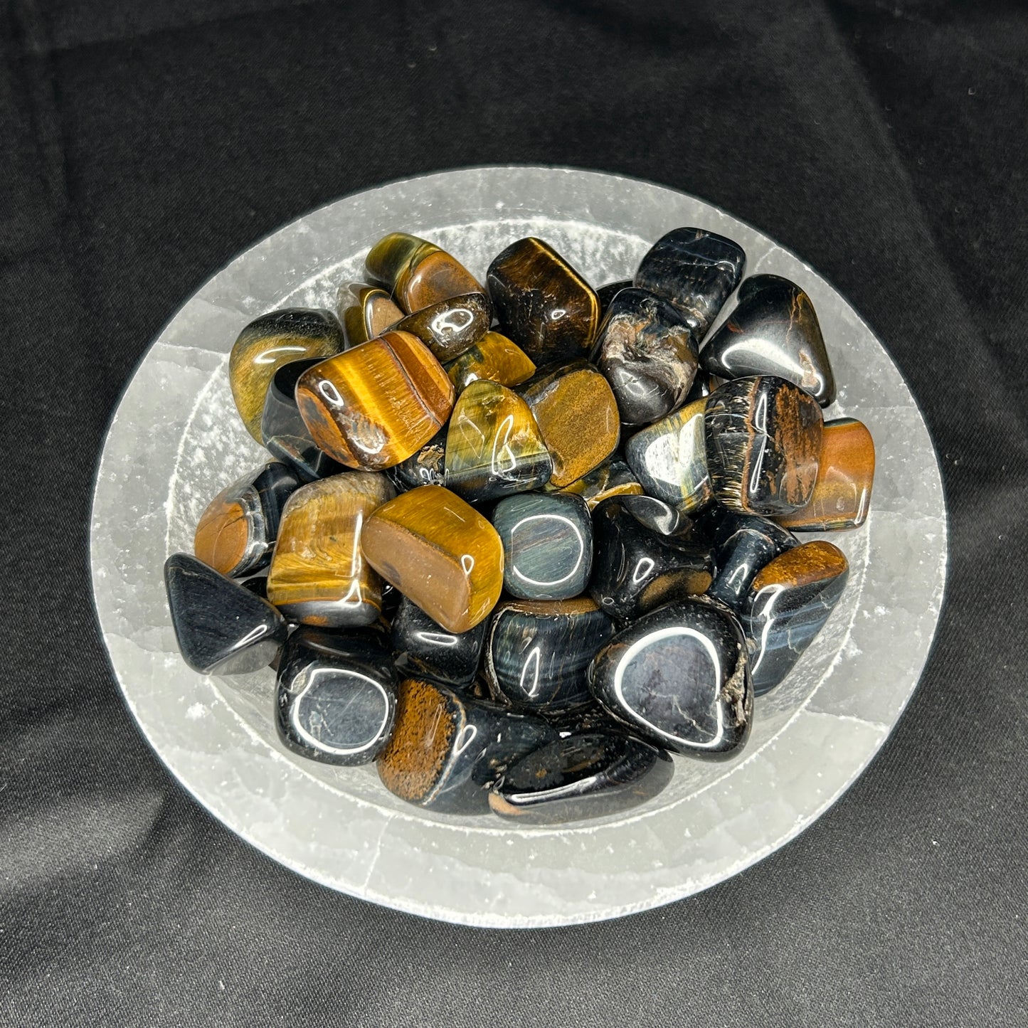 Blue Tiger Eye Tumbles