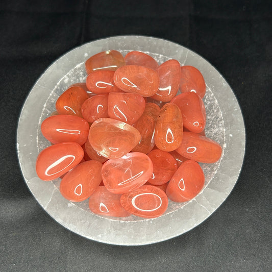 Strawberry Obsidian Tumbles