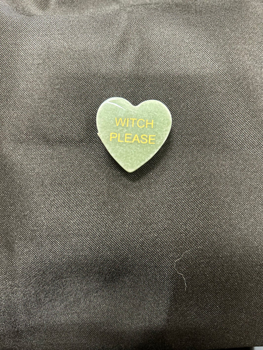 Green adventurie  " Witch please" (Conversation hearts)