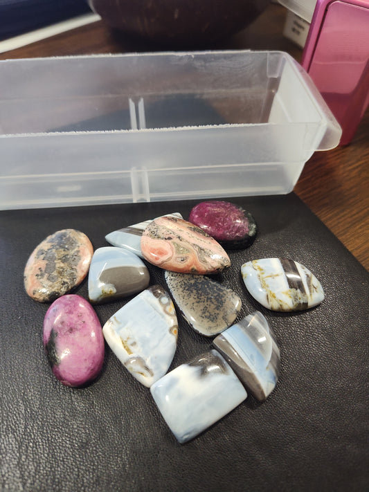 Assorted Cabochon ($12) Tumbles