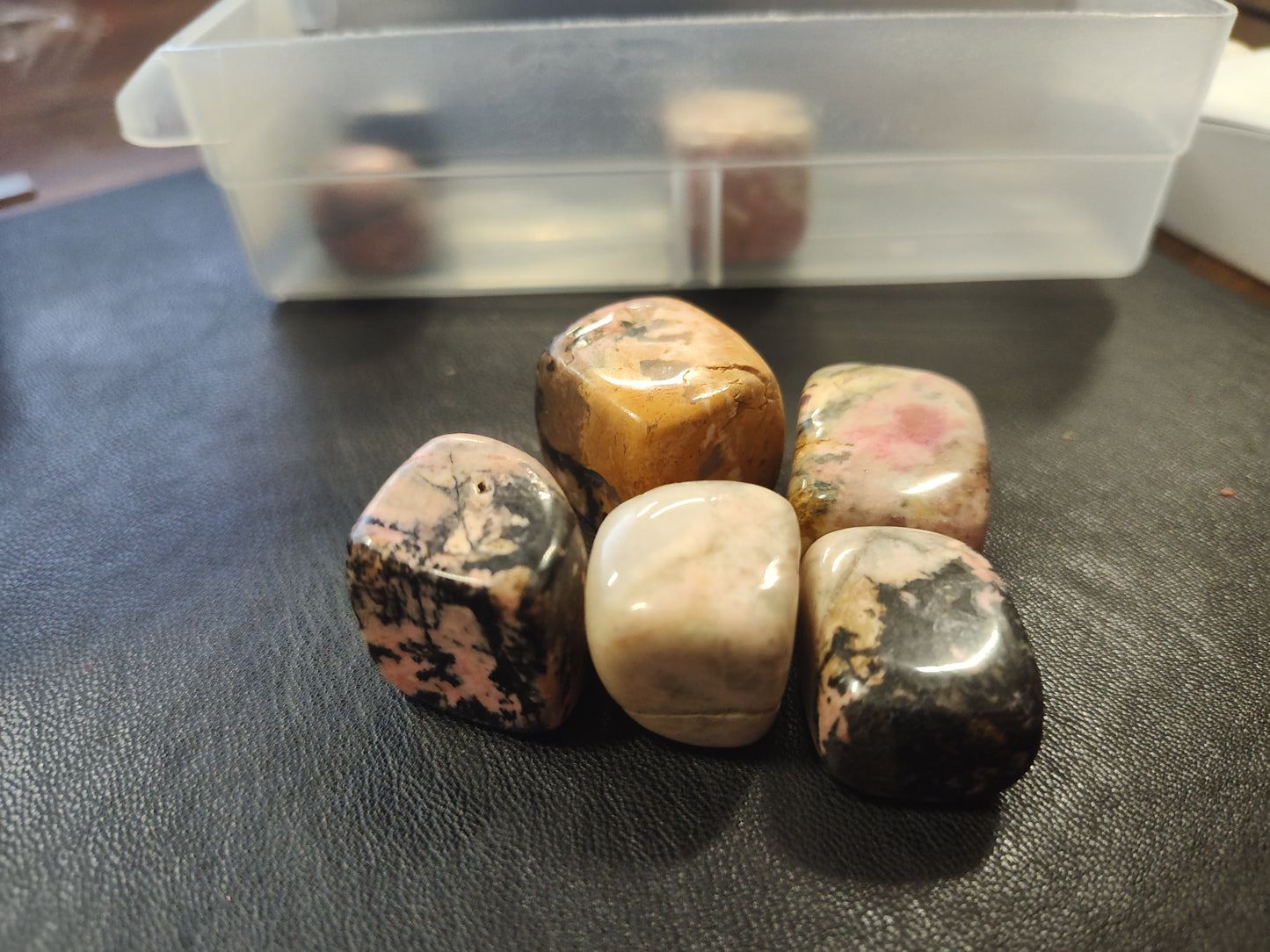 Rhodonite Cubes