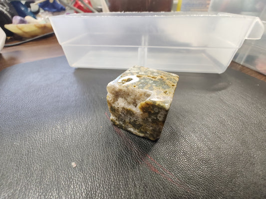 Ocean Jasper Cube