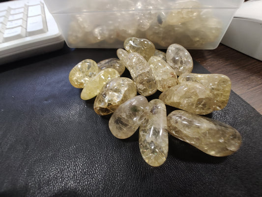 Crackle Quartz (Yellow)
