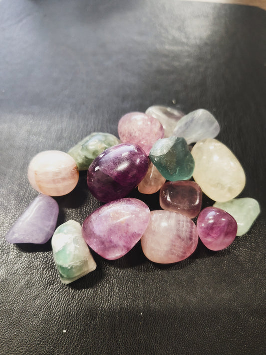 Fluorite Tumbles