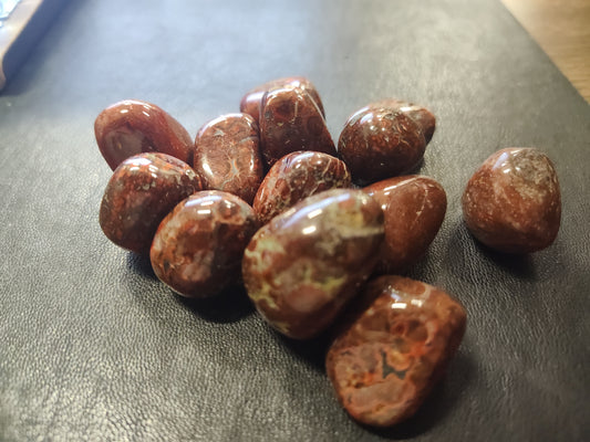 Red spotted Jasper