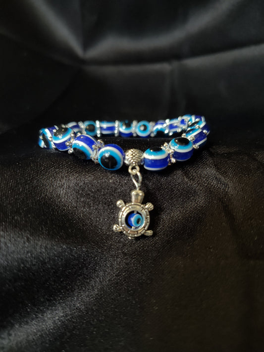 Turtle Evil Eye Bracelet