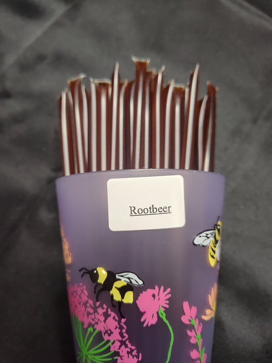 Rootbeer Flavored Honey Sticks