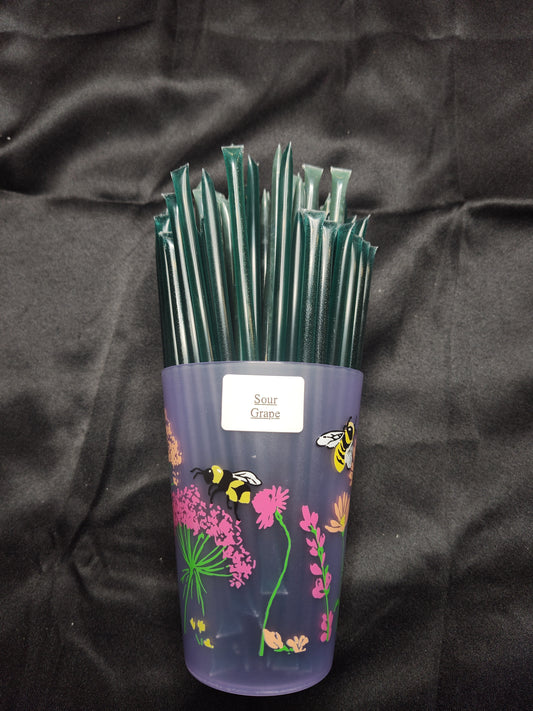 Sour Grape Flavored Honey Sticks