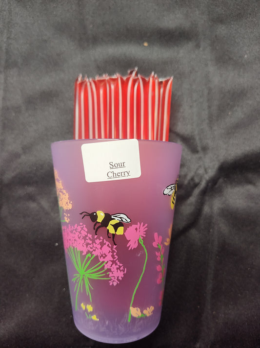 Sour Cherry Flavored Honey Sticks