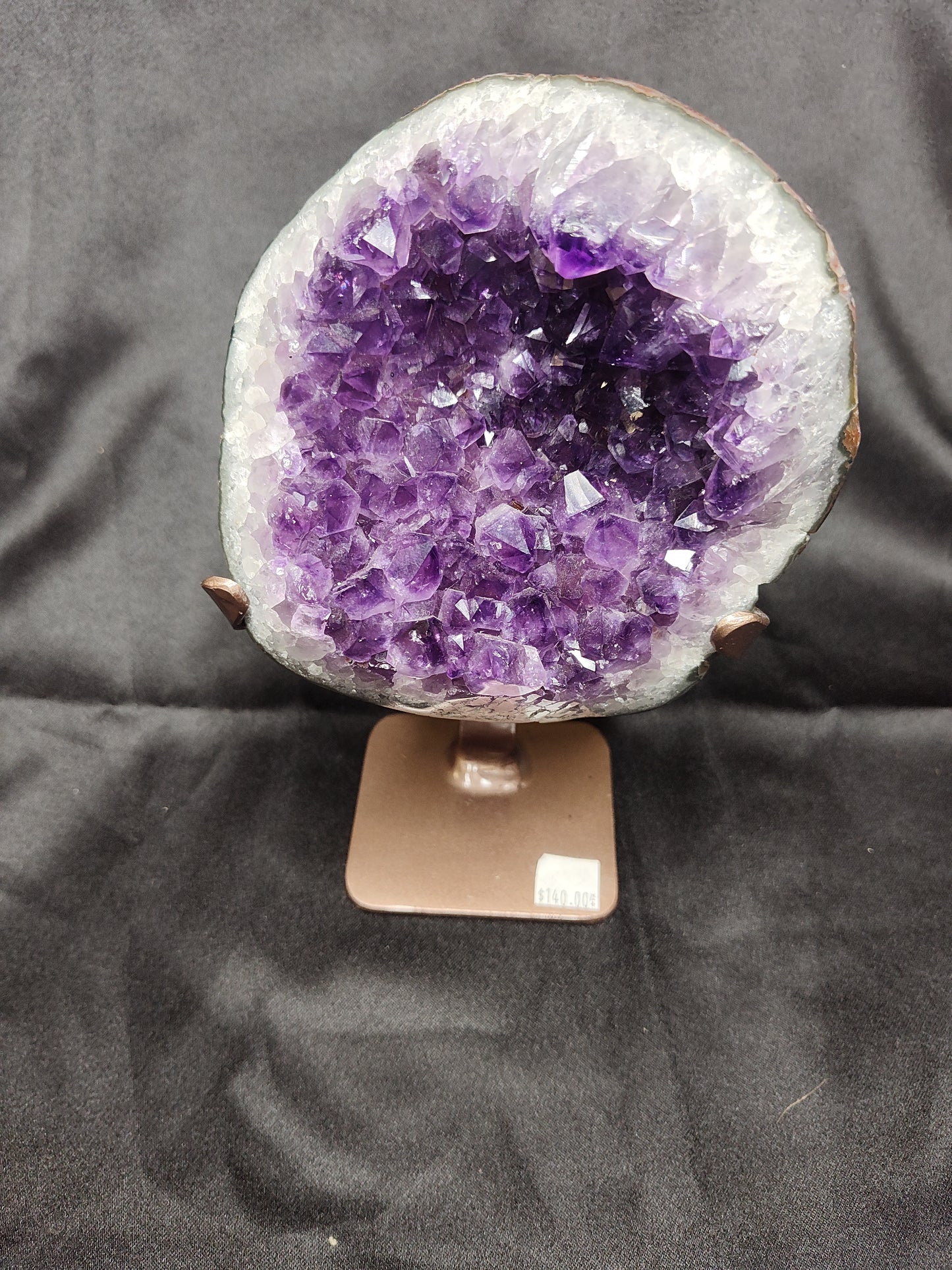 Dark Amethyst Geode