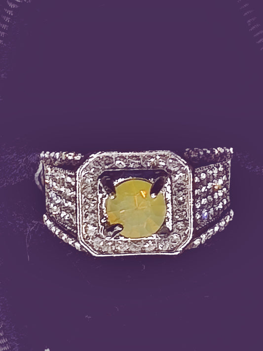 Uranium Unisex Bulk Ring