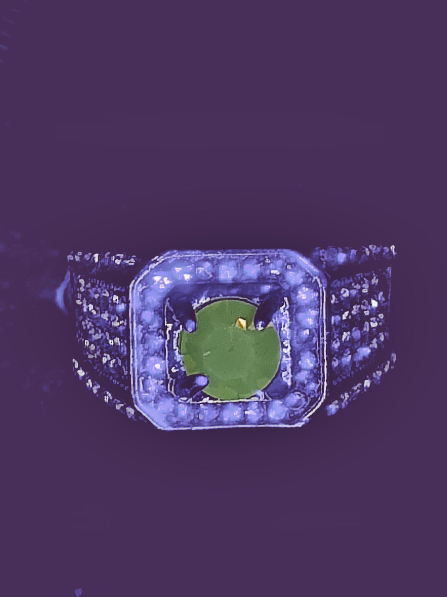Uranium Unisex Bulk Ring