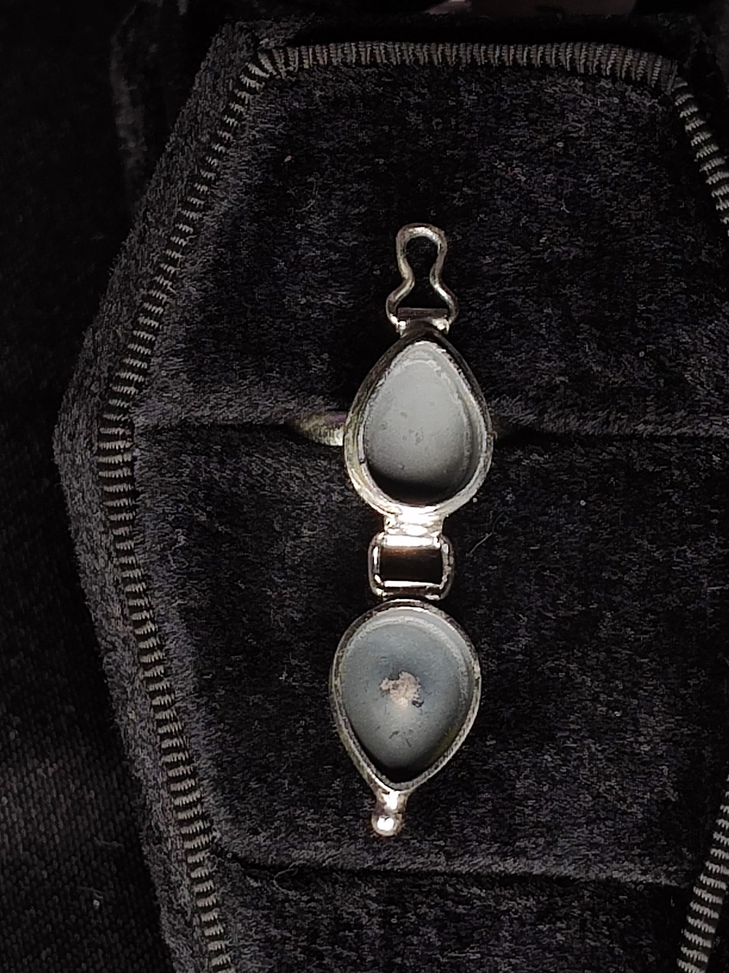 Amethyst Sterling Silver Poison Ring