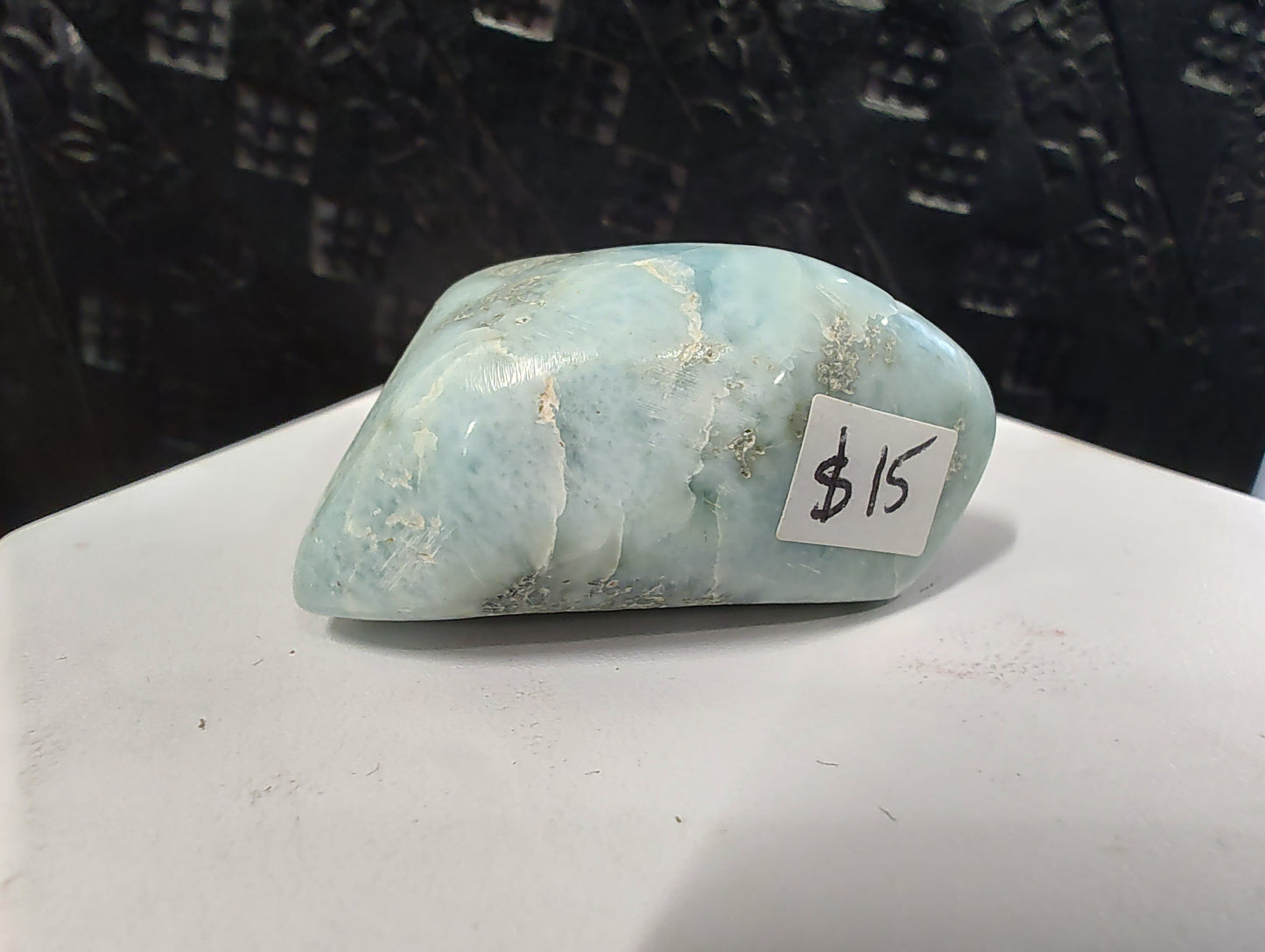 Larimar Crystal Tumbles