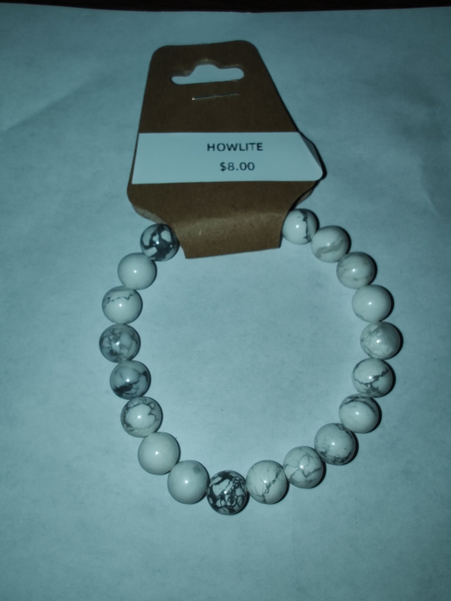 Howlite Crystal Bracelet